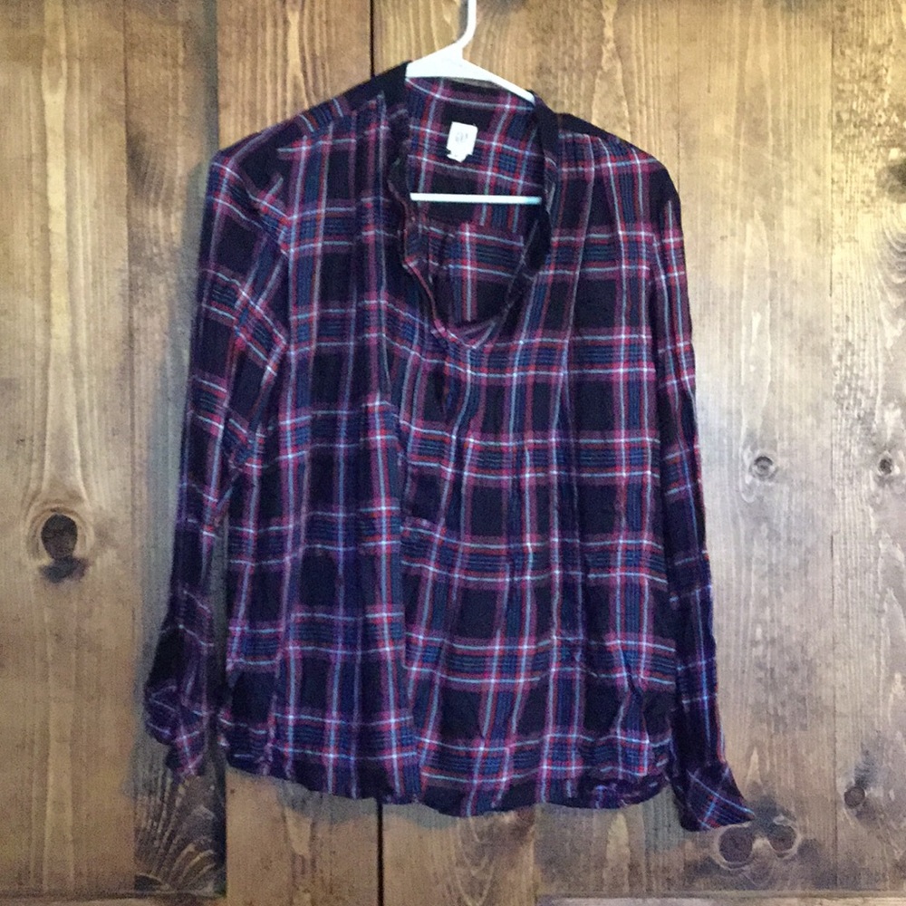 Gap plaid shirt